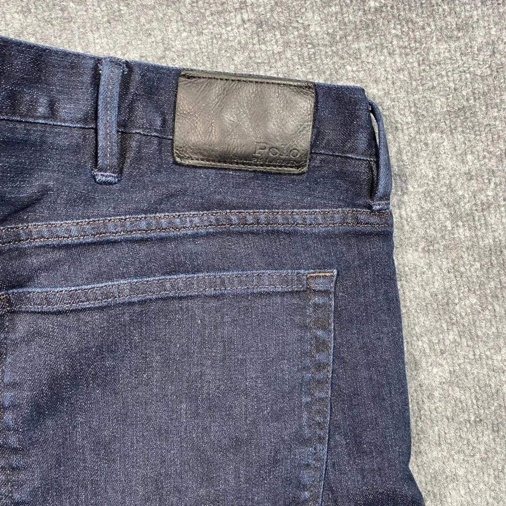 Polo Ralph Lauren Prospect Straight Mens Jeans 48x30 Dark Indigo Blue‎ Denim